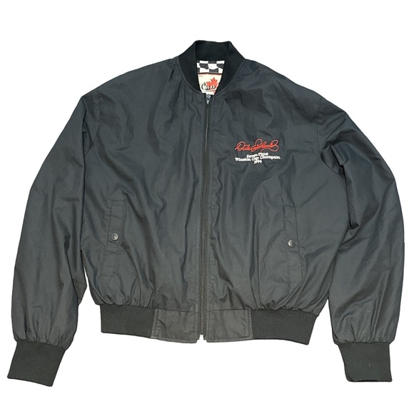 CHOKO DALE EARNHARDT 1994 winston cup black embroidered bomber jacket, size XL. - Picture 5 of 7